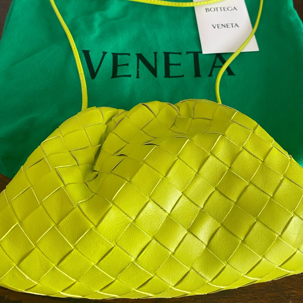 Bottega Veneta Kiwi Intrecciato Crossbody Bag